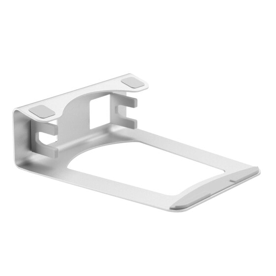 StarTech.com Laptop Stand - 2-in-1 Laptop Riser Stand or Vertical Stand - Ideal for Ultrabooks & MacBook Pro/Air - Ergonomic Angled Notebook Holder for Office Desk - Silver - Aluminum - Silver - 27.9 cm (11") - 38.1 cm (15") - Aluminium - 0 - 17° - CE - RoHS