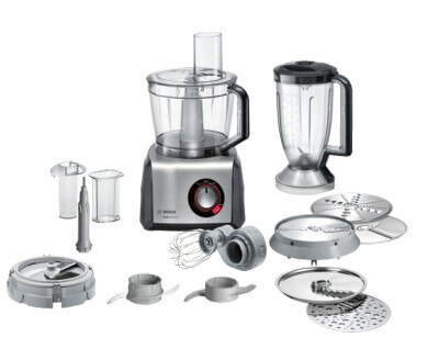 Bosch MC812M865 - 3.9 L - Black - Stainless steel - Rotary - Beat - Blend - Chop - Cutting - Mixing - Puree - CE - EAC - VDE - Plastic
