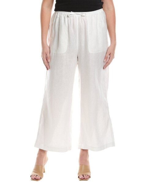 Marina Rinaldi Plus Rapido Linen Trouser Women's 14