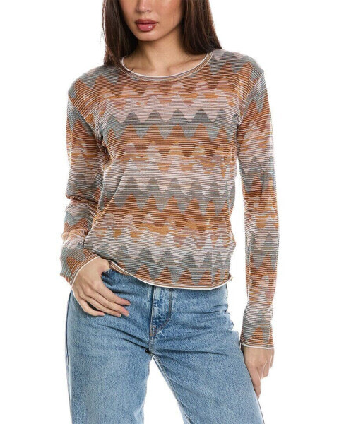 M Missoni Wool-Blend Sweater Women's Orange S