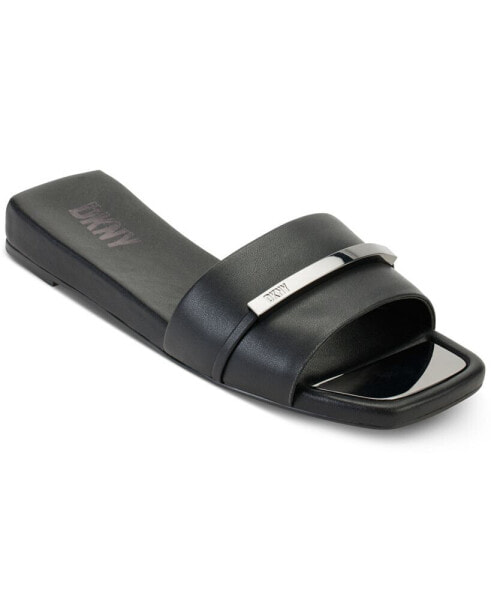 Women's Alaina Slip-On Hardware Slide Sandals