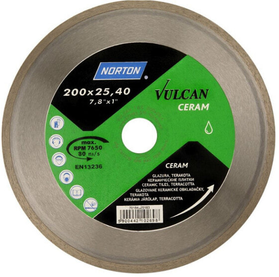 Шлифовальный диск Norton D.Ceramic Vulcan 200 мм
