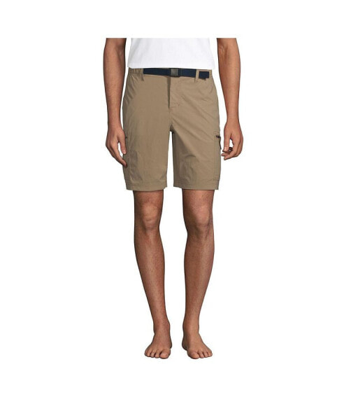 Men's 9" Outrigger Stretch Cargo Swim Trunks with No Liner