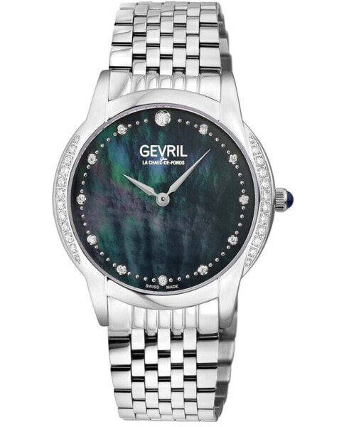 Часы Gevril Airolo Stainless Steel Watch