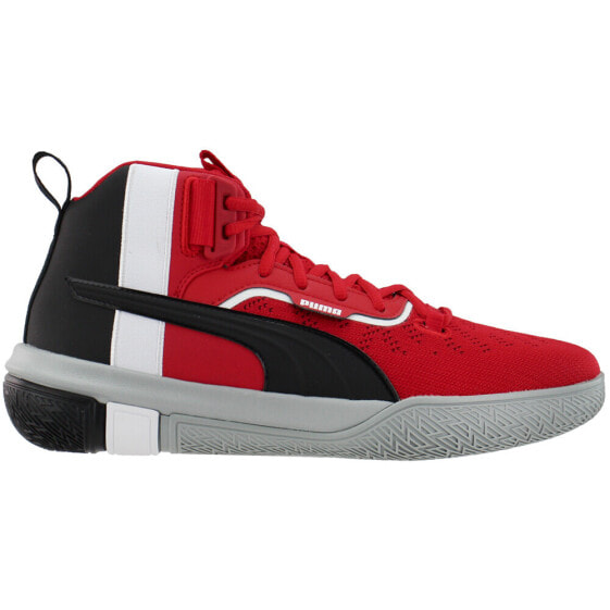 Puma Legacy Mm Basketball Mens Red Sneakers Athletic Shoes 194048-04