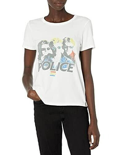 Lucky Brand Cotton Graphic T-Shirt White Multi M