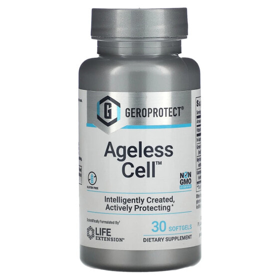 Life Extension, GEROPROTECT Ageless Cell, средство против старения клеточной системы, 30 капсул