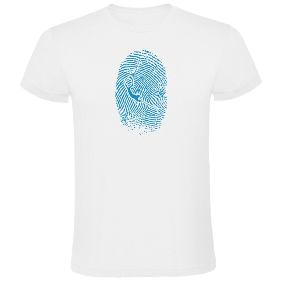 KRUSKIS SpearFisher Fingerprint short sleeve T-shirt