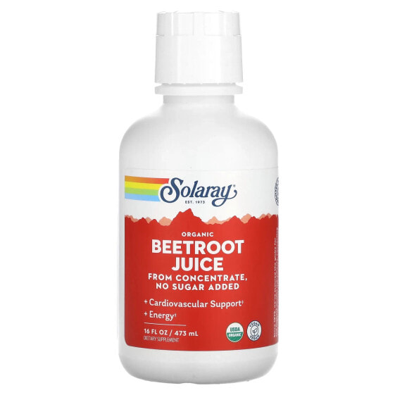 Organic Beetroot Juice, 16 fl oz (473 ml)