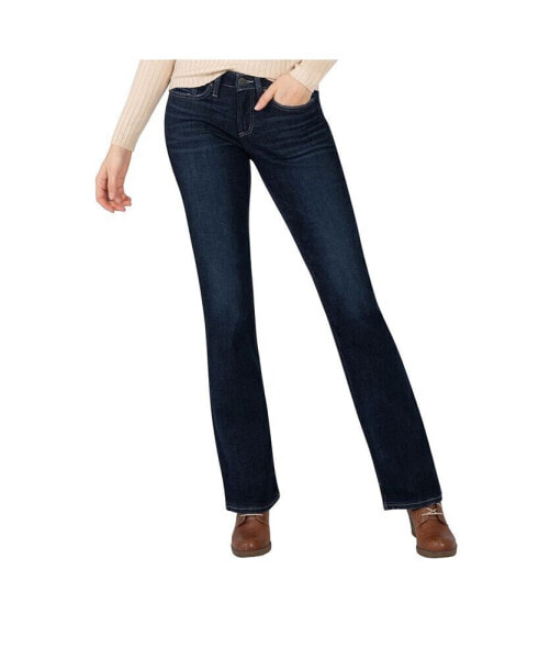 Джинсы женские Silver Jeans Co. модель The Curvy Mid Rise Bootcut