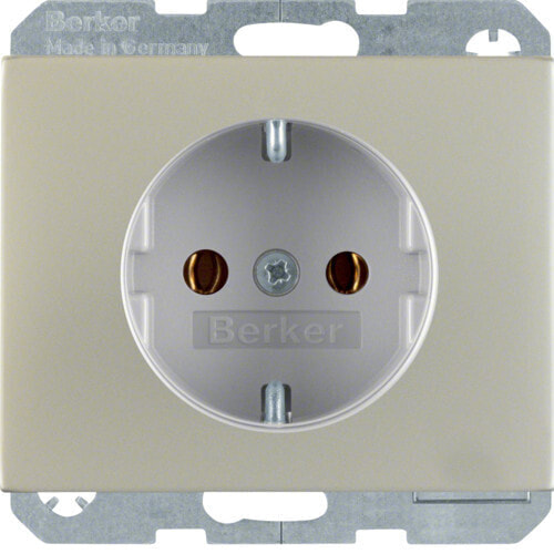 Berker 47357004 - Type F - Stainless steel - Stainless steel - IP20 - 250 V - 16 A