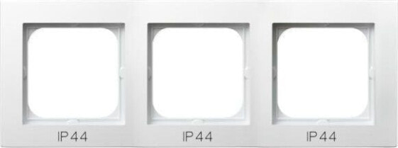 Ospel Ramka potrójna AS do łączników IP-44 biały (RH-3G/00)