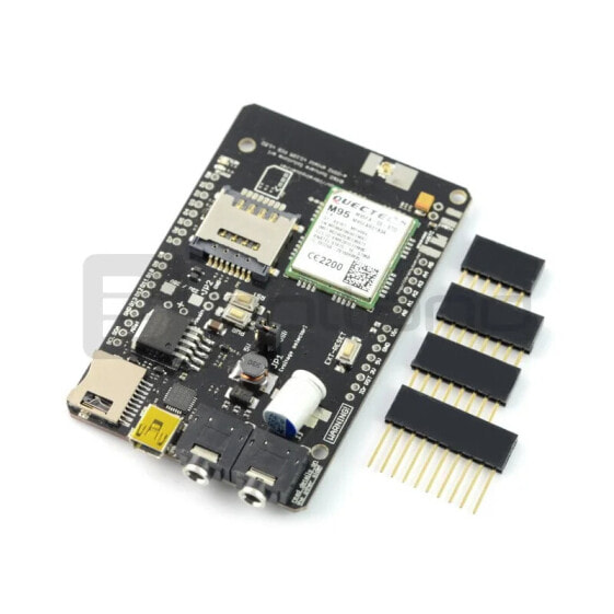 A-II GSM Shield, GSM/GPRS/SMS/DTMF v.2.105 - for Arduino and Raspberry Pi + connector for Arduino
