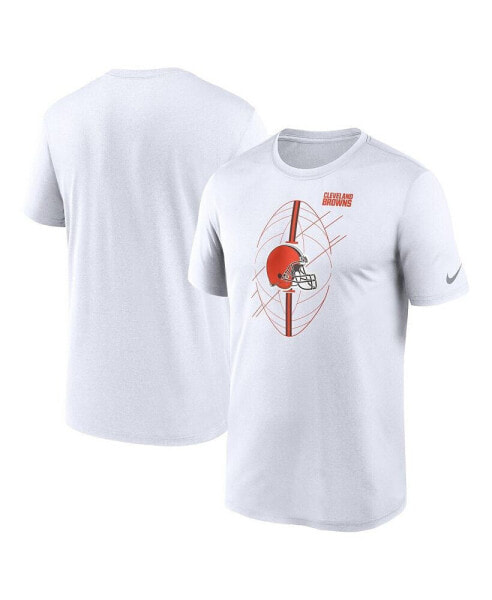 Men's White Cleveland Browns Legend Icon Performance T-shirt