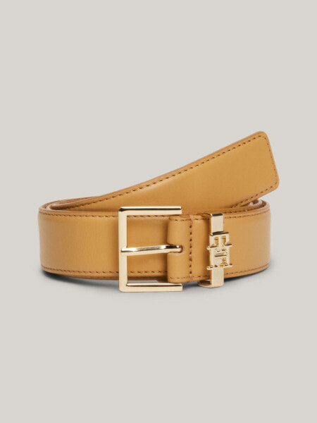 TH Logo Leather Belt