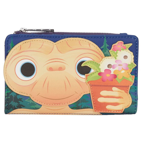 LOUNGEFLY Wallet E.T The Extra-Terrestrial Flowers