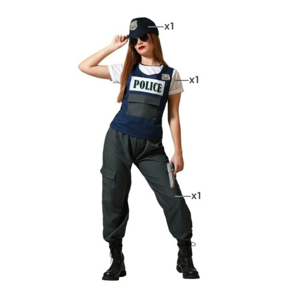 Costume for Adults Police Officer Lady