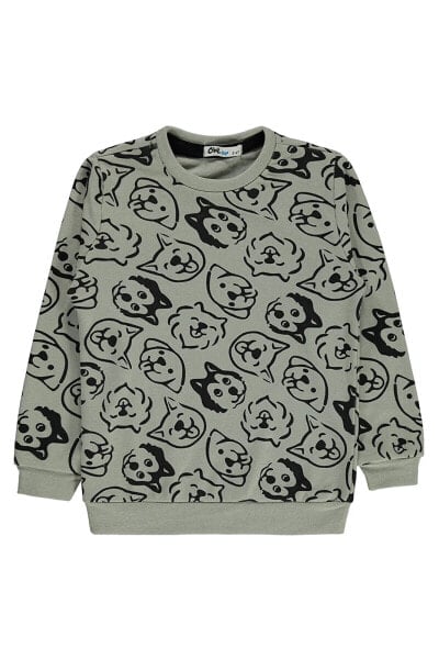 Erkek Çocuk Sweatshirt 2-5 Yaş Gri