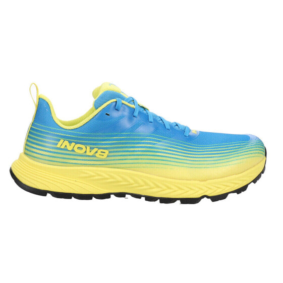 Inov-8 Trailfly Speed Running Mens Blue, Yellow Sneakers Athletic Shoes 001150-