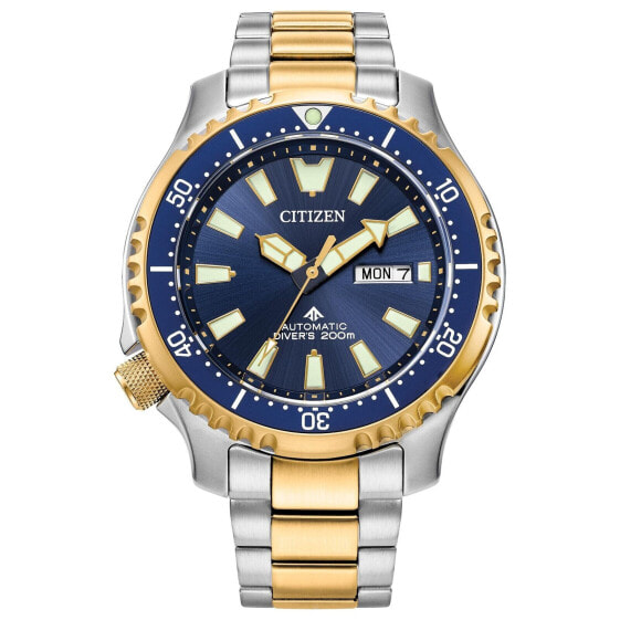 Citizen Men's Eco-Drive Promaster Dive Fugu Automatic Stainless Steel Watch L...