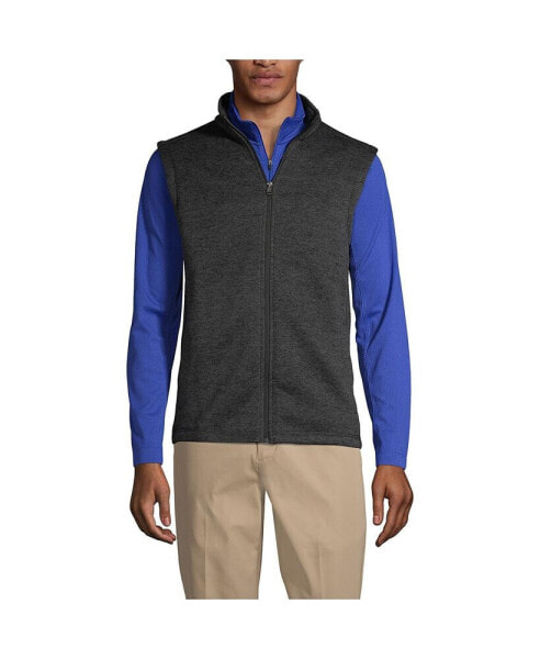 Men's School Uniform Sweater Fleece Vest