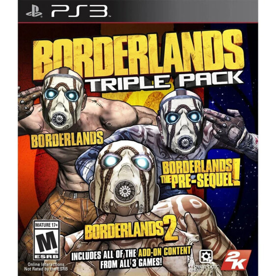 PLAYSTATION GAMES PS3 Borderlands Triple Pack Import