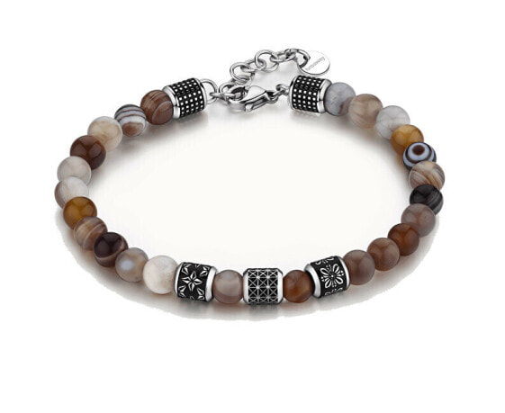 Original Bullet BUL28 Agate Beaded Bracelet