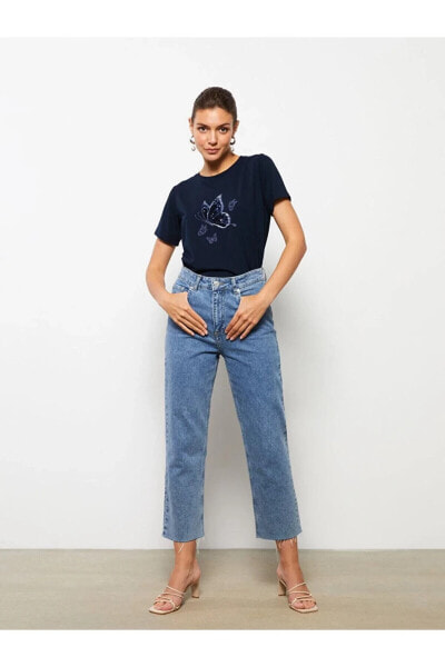 Футболка LC WAIKIKI Classic Embroidered Top