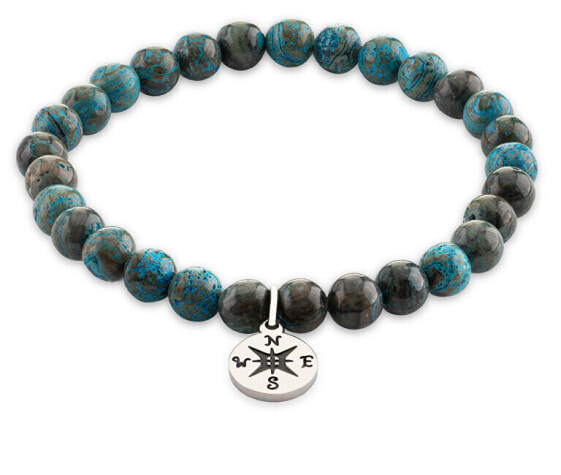 Traveler´s beaded jasper bracelet