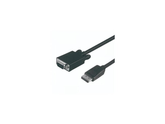 VisionTek 901216 DisplayPort to VGA 6ft.(2 Meter) Cable (M/M)