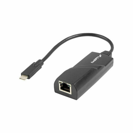 Адаптер USB C на сеть RJ45 Lanberg NC-1000-02 Чёрный 0,15 m