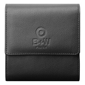 B&W Group B&W 1097522 - Camera filter wallet case - Black - Leather - Germany