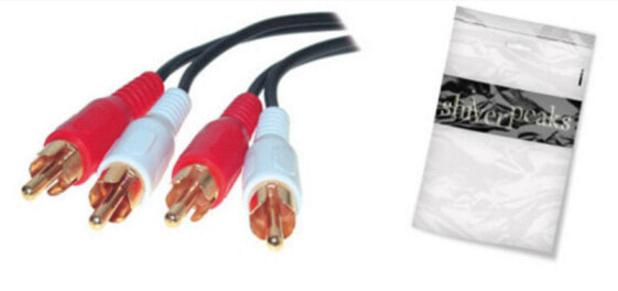 ShiverPeaks BS40504 - 2x RCA - Male - 2x RCA - Male - 2.5 m - Black,Red,White