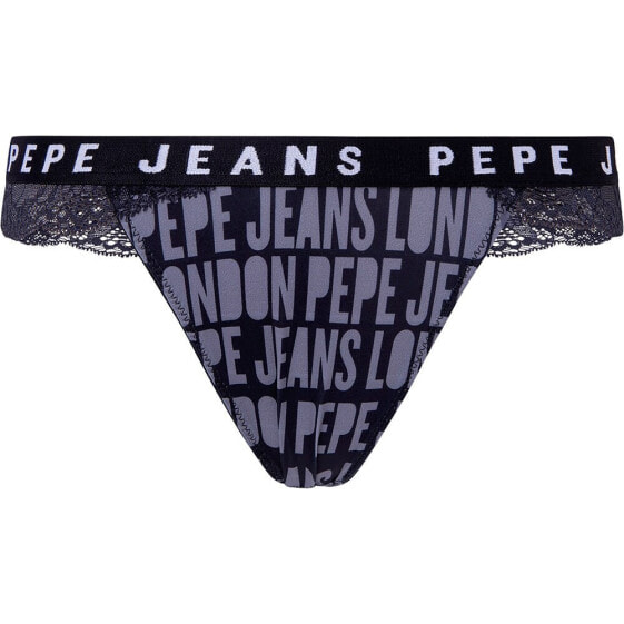Нижнее белье Pepe Jeans Плавки с логотипом PEPE JEANS Women Allover Logo 86% Полиэстер, 14% Эластан