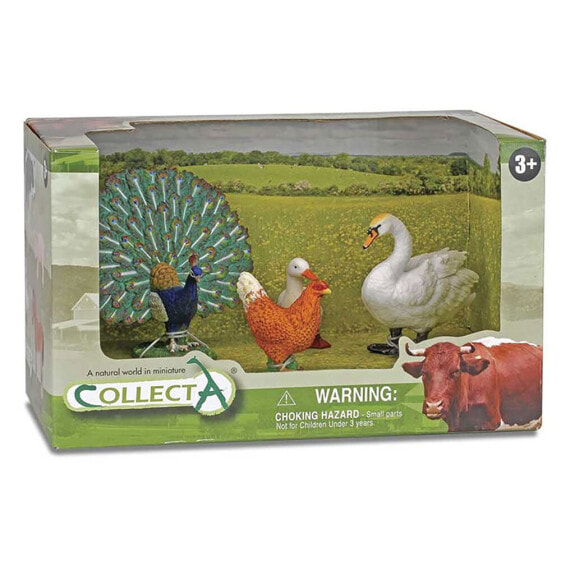 Фигурка Collecta Life On The Farm In Open Box 4Pieces Figure (Жизнь на ферме в открытой коробке 4 фигурки)
