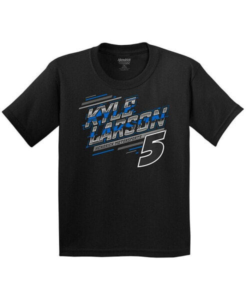 Youth Boys and Girls Black Kyle Larson Extreme T-shirt