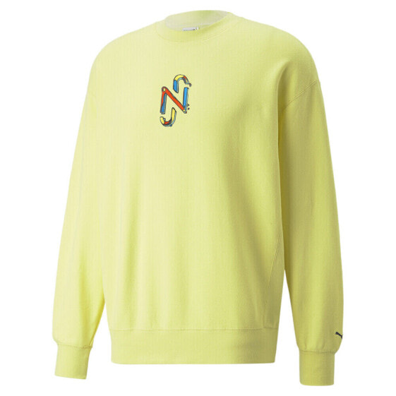 Puma Njr X Graphic Crew Neck Sweatshirt Mens Size XXL 53573291