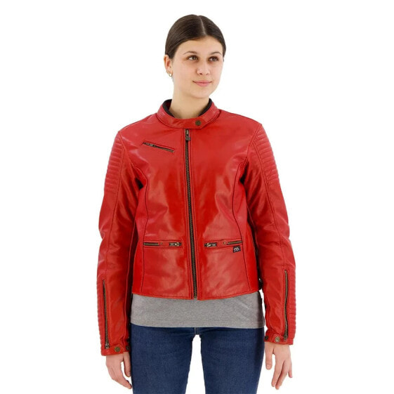 SEGURA Curve leather jacket