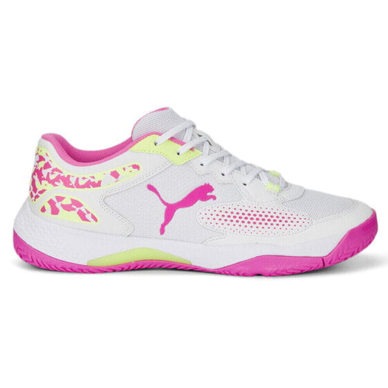 Puma Solarcourt Rct Padel Tennis Womens White Sneakers Athletic Shoes 10729603