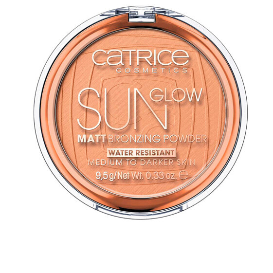 Пудра для загара матовая SUN GLOW MATT CATRICE #035-универсальный бронзовый 9,5 гр