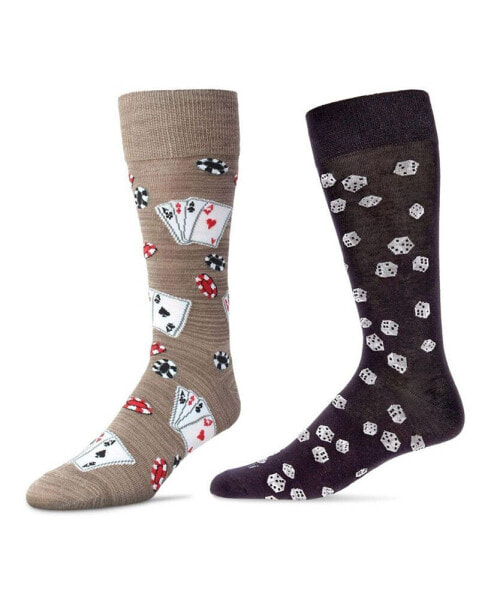 Men's Pair Novelty Socks, Pack of 2