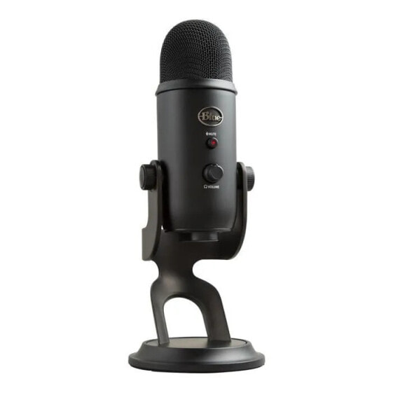 USB-Mikrofon - Blue Yeti - Fr Aufnahme, Streaming, Gaming, Podcast auf PC oder Mac - Schwarz