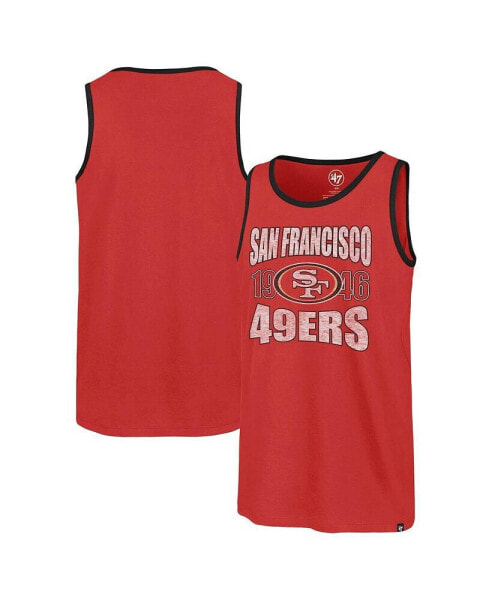 Men's Scarlet San Francisco 49ers Upload Franklin Tank Top