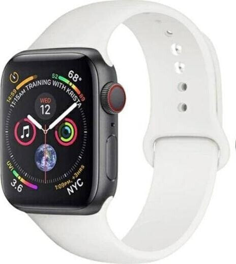 Beline Beline pasek Apple Watch Silicone 42/44/45mm white colour