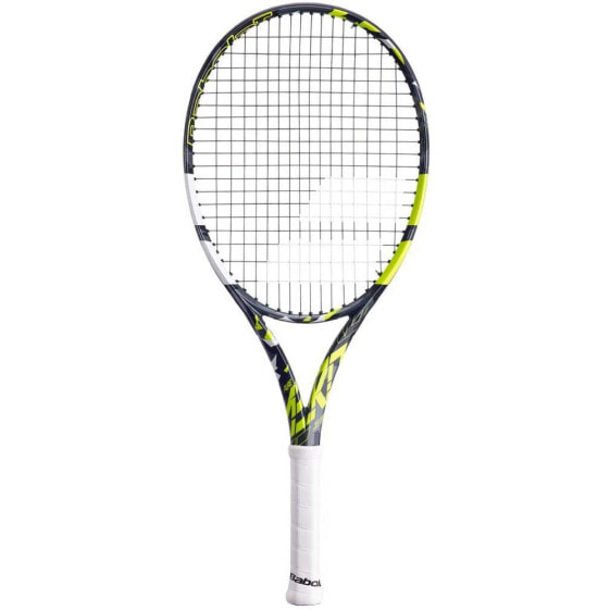 Ракетка для большого тенниса Babolat Pure Aero Junior 26 Junior, детская, нового поколения, улучшенная для создания максимального вращения и мощности