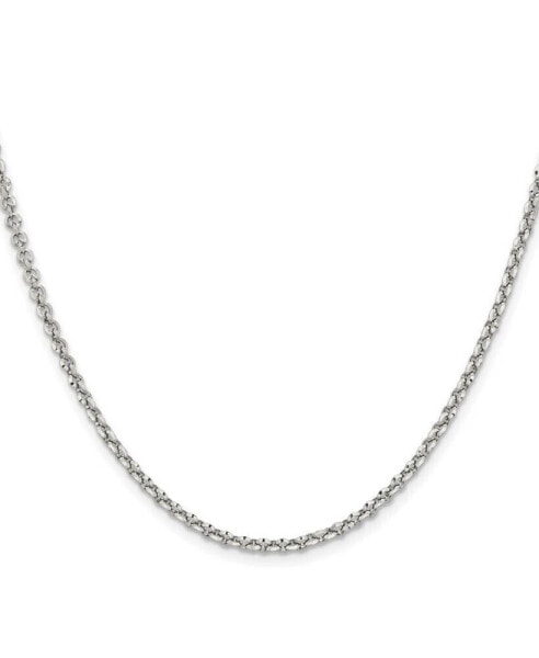 Stainless Steel 3.2mm Rolo Chain Necklace