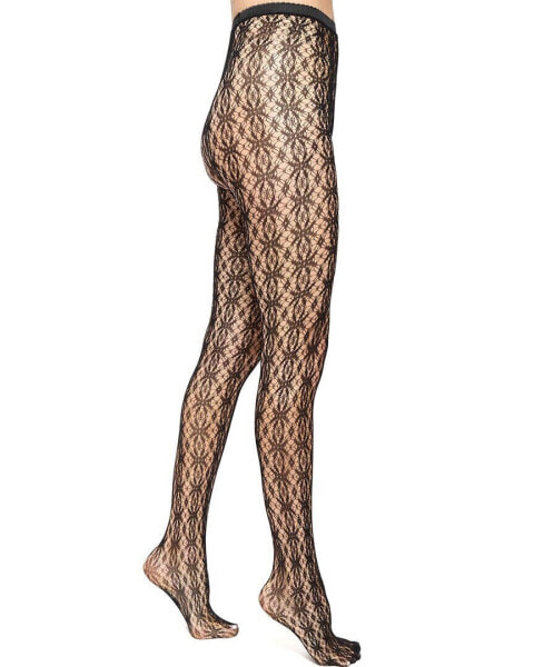 Леггинсы Stems Star Fishnet Black 95% полиамида 5% эластана