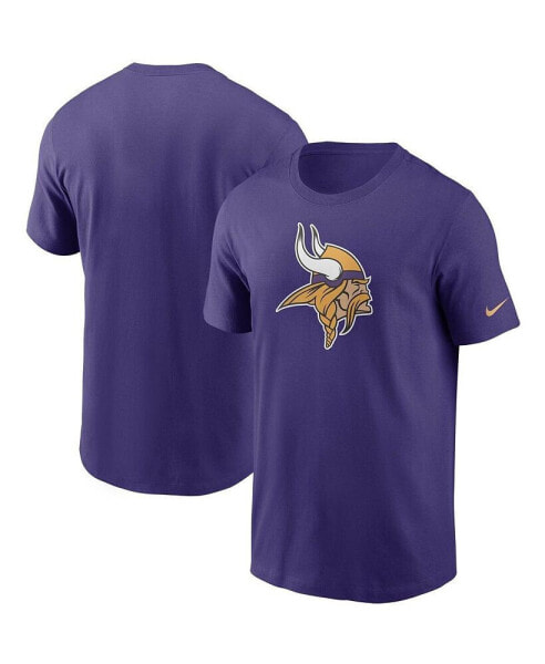 Men's Purple Minnesota Vikings Primary Logo T-shirt