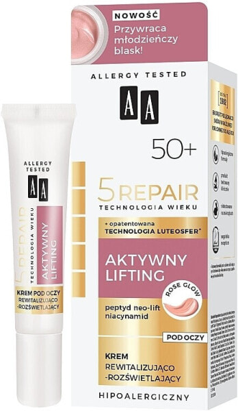 Anti-Falten Augenkonturcreme mit Lifting-Effekt 50+