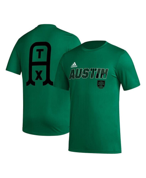 Men's Green Austin FC Team Jersey Hook T-shirt